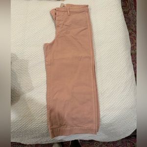 Madewell Light Pink wide Leg pant